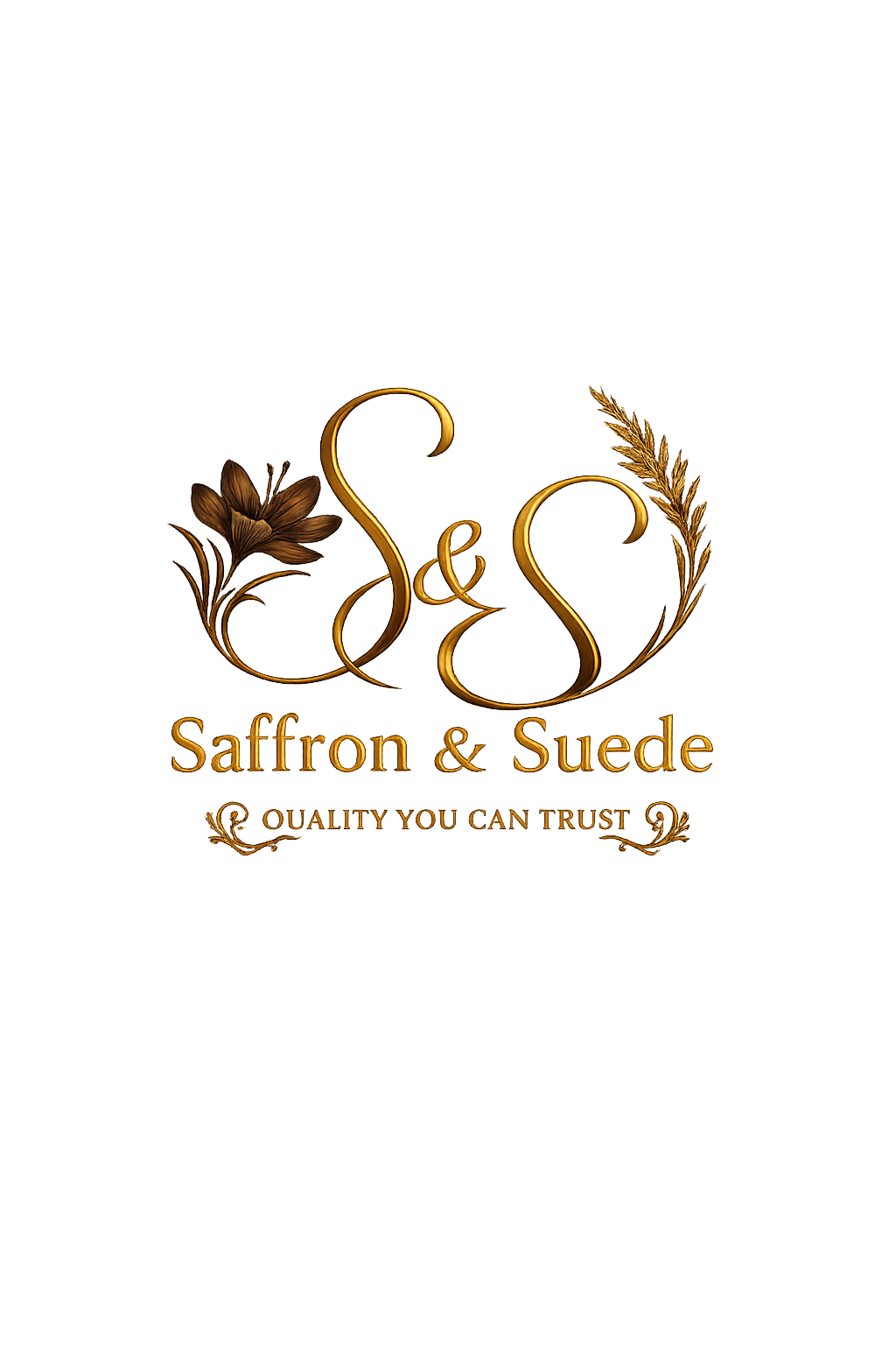 Saffron & Suede logo